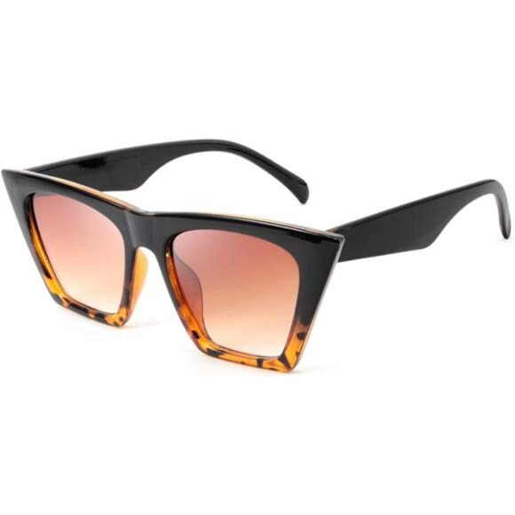 Vintage Square Cat Eye Sunglasses Women Trendy Cateye Sunglasses main image 6